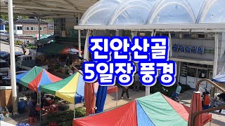 진안고원 전통시장 5일장 풍경각종 채소 모종고추모고구마순봄나물 풍성 [upl. by Feinleib]