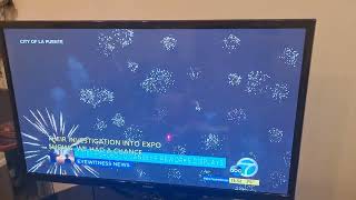 sid Garcia abc7 news live news packages La puente fireworks lazer show [upl. by Heiney]