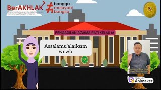 LAYANAN PEMBEBASAN BIAYA PERKARA PRODEO DI PENGADILAN AGAMA PATI [upl. by Medin]