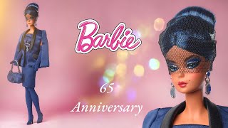 Barbie 65 anniversary FMC silkstone doll by Mattel unboxing en Espanol [upl. by Fishbein]