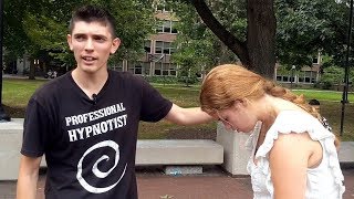 College Street Hypnosis FULL Performance  Real Hypnosis Reactions with Induction [upl. by Adnahsal]