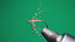 PARTRIDGE AND ORANGE SOFT HACKLE  FLY TYING TUTORIAL [upl. by Zeret]