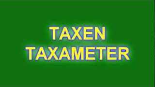 Taxen Taxameter [upl. by Dreda]