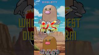 Whos the best Diglett form diglett alolandiglett pokemon [upl. by Leimaj558]