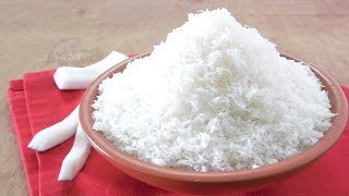 How to make Desiccated Coconut [upl. by Glendon440]