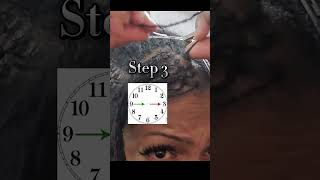 Easy step by step Interlocking Tutorial  4 pt Rotation  SisterlocksMicrolocs [upl. by Melvin646]