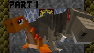 Fossils and Archeology Mod Minecraft Jurassic World Ep20 Mosasaurus Arena Done amp Pterosaurs [upl. by Kcirdor]