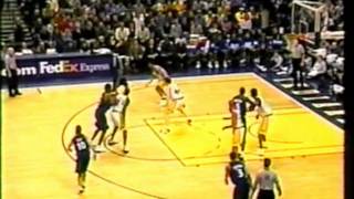 Michael Jordan 2003 Age 40 Abuses Ron Artest amp Pacers [upl. by Ybot]