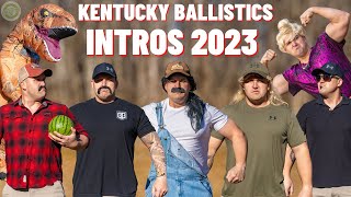 KENTUCKY BALLISTICS INTROS 2023 [upl. by Yortal92]