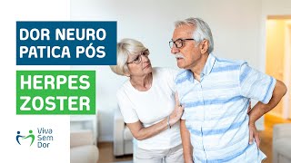 Dor neuropática pós herpes zoster [upl. by Ynnad]