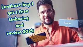 Lenskart buy one get one free eye glasses unboxing and complete review Free home eye checkup 2024 😍 [upl. by Standish]