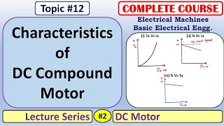 12 Characteristics of DC Compound Motor [upl. by Philomena241]