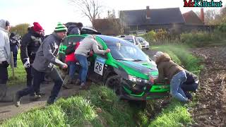 Rally van kortrijk 2017  show tricky corner [upl. by Ping]