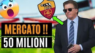 Shock Pronti per il calciomercato Ecco la cifra Roma news [upl. by Blancha]