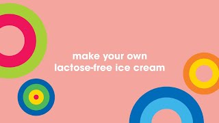 Make your own lactose free ice cream [upl. by Dwyer]