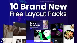 10 Free Layout Packs for Divi [upl. by Derry]