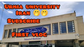 first vlog in urmia university of medical science Iran need your support medicalstudent [upl. by Emmey685]