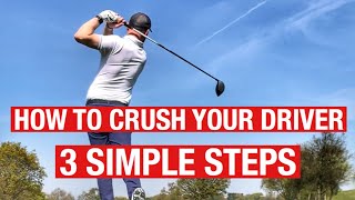 HOW TO CRUSH YOUR DRIVER  MATT FRYER GOLF [upl. by Skurnik]