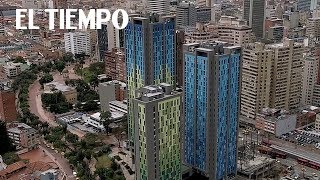 Top 5 Fachadas más bonitas de Bogotá 4 Edificio City U  EL TIEMPO [upl. by Calloway]