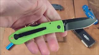 KaBar Dozier Folding Hunter  A KnivesFAST Review [upl. by Trik]