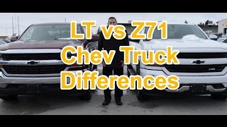 What is different about a 2017 Chevrolet Silverado LT vs Z71 [upl. by Mahoney153]