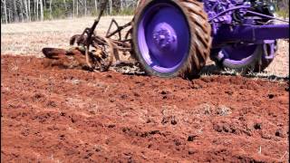 RePowered Massey 33 pulling two furrows [upl. by Elvah205]