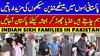 Indian Sikh Family on Visit of Pakistan  Sikh Yatri in Pakistan  Cyber Tv [upl. by Ashbey766]