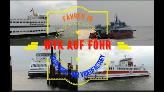 Fähren in Wyk auf Föhr  30082023 [upl. by Stanzel334]