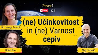 ne Učinkovitost in ne Varnost cepiv – Urška Šorn in dr Jerneja Tomšič – Prebujenje 9 34 [upl. by Oicapot]