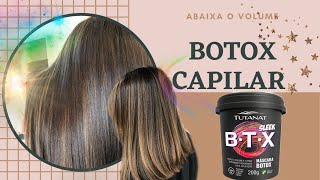 MÁSCARA BOTOX Tutanat é Boa Apliquei No Meu Cabelo [upl. by Kono]