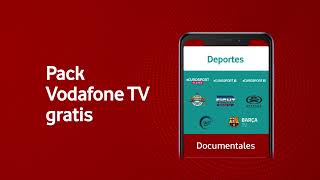 Por ser cliente puedes llevarte gratis un Pack de Vodafone TV ¡Actívalo en tu App Mi Vodafone [upl. by Dnomaj106]