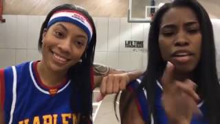 There have been only 15 female players  The Original Harlem Globetrotters [upl. by Emanuela]