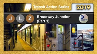 Brooklyn Broadway Junction Part I R42 R143 R160 R179  MTA NYC Subway TrAcSe 2019 [upl. by Soigroeg681]