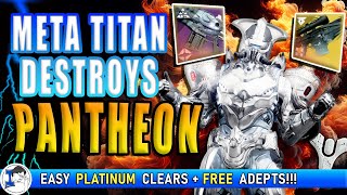 PYROGALE Solar Titan DECIMATES Pantheon  Makes Any Encounter an EASY Platinum Clear  D2  S23 [upl. by Malha]