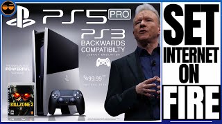 PLAYSTATION 5  PS3 PS5 PRO BACKWARDS COMPATIBILITY  “SET INTERNET ON FIRE” ANNOUNCEMENT  NEW G… [upl. by Cassella]