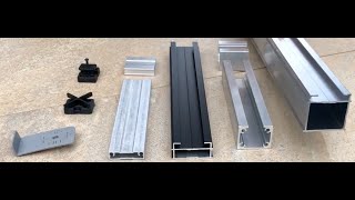 TRIAS Aluminium Unterkonstruktion für Terrassen Dielen oder Platten  Blauform GmbH [upl. by Arahahs]