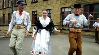 Lancashire Wallopers dancing at Armley Mills [upl. by Anaira]