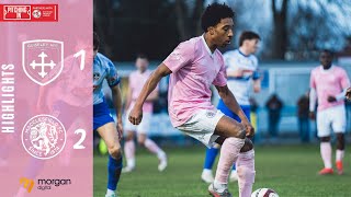 Highlights Guiseley AFC 12 Macclesfield FC [upl. by Ahsilet]