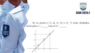 EEAR 20251  Geometria Analítica  Se os pontos 2a 1b  Código 62 [upl. by Eesyak]