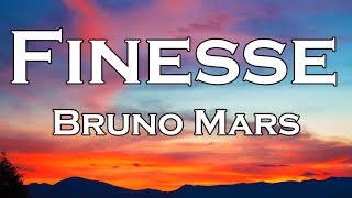 Bruno Mars  Finesse Lyrics [upl. by Tega514]