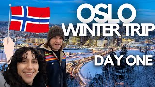 Oslo in Winter  COLD But Great  TJ amp B Traveling [upl. by Luigino345]