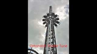 Detonator at Thorpe Park Theme Tune [upl. by Annawoj58]