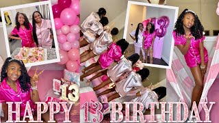 I THREW KARISSA A LIT SLUMBER PARTY FOR HER 13TH BIRTHDAY IT WAS A BLAST [upl. by Hurlee]