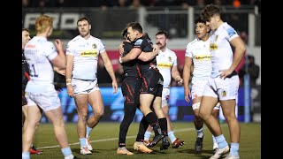 Highlights  Saracens Men v Exeter Chiefs GPR  Rd 12 [upl. by Akemrej]