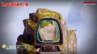 Destiny 2 Forsaken  All Worm Locations for The Secret Wormhost Chest [upl. by Llevert126]