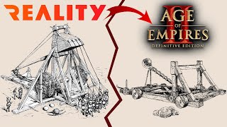 Age of Empires nous MENT  La vérité sur le MANGONNEAU et lONAGRE [upl. by Nyloj]