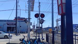 Link Light Rail 1 line at Lander Street 4 Seattle WA [upl. by Danyelle]