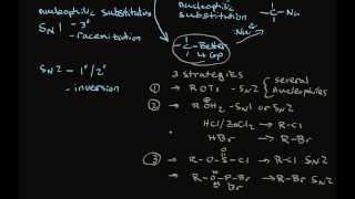 Substitution Reactions of Alcohols [upl. by Atnohsal174]