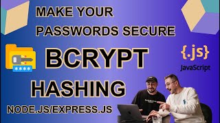 Secure Passwords with bcrypt in NodejsExpressjs Programming Security [upl. by Berkley620]