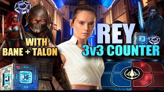 3v3 REYBSOLOCKESTIS COUNTER wBANE amp TALON  GRAND ARENA SWGOH [upl. by Jordana]